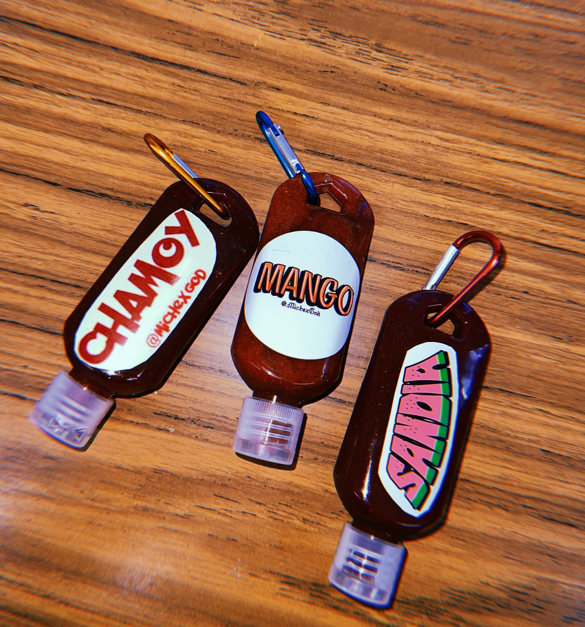 Chamoy Keychains