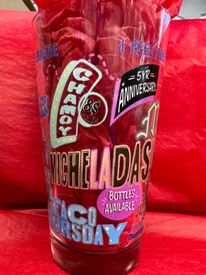 MichexGod Anniversary Glass Cup